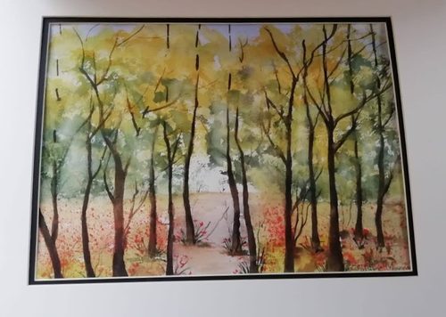 Watercolour, Summer.